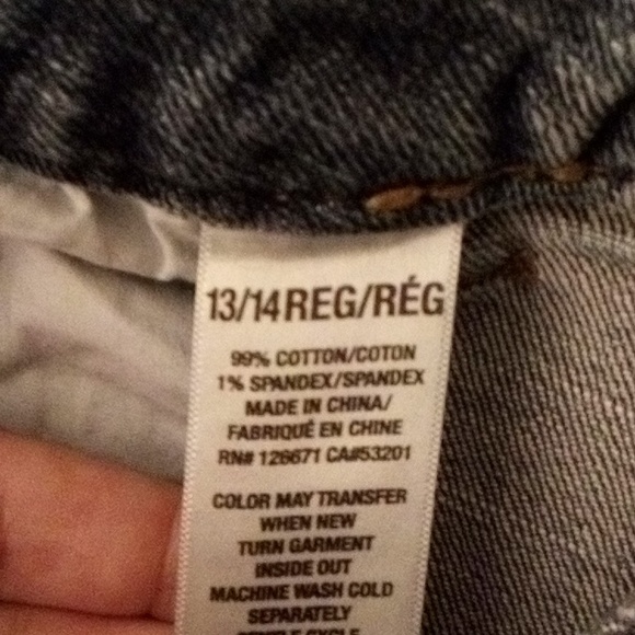 AEROPOSTALE WOMENS JEANS SIZE 13/14 - Picture 4 of 6